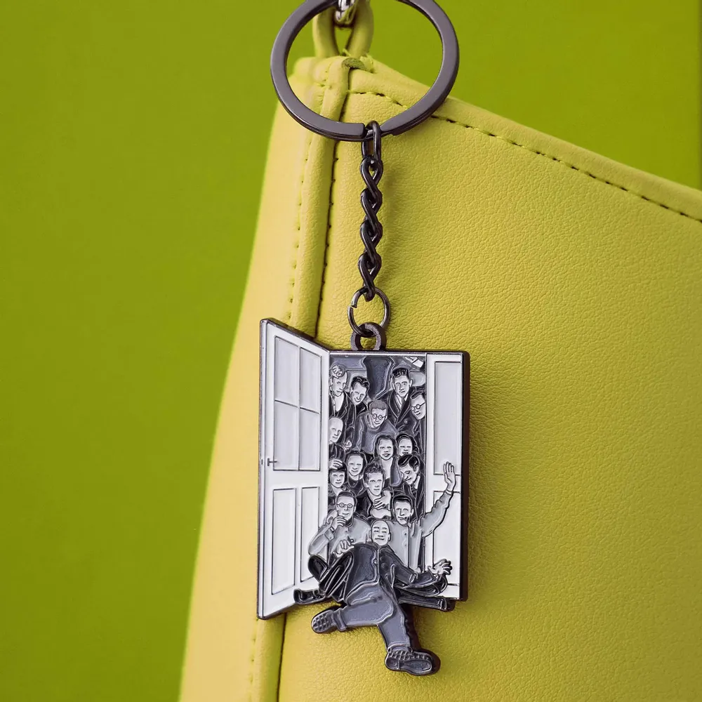 Cadeaux - Porte-clés Étudiants et membres du personnel avec des invités au Bauha - PINPINPIN.IT