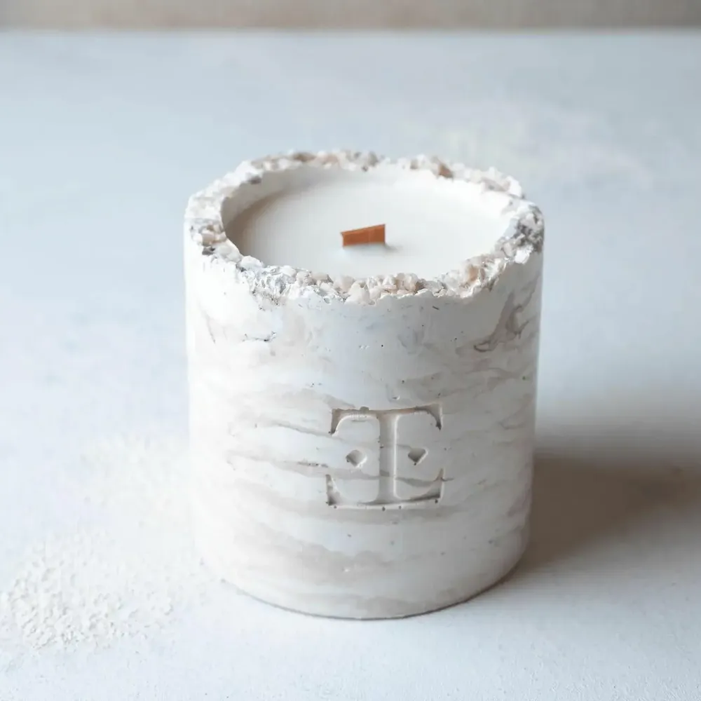 Bougies - Lune et figue - Bougie en pierres précieuses - ESTI LIVING