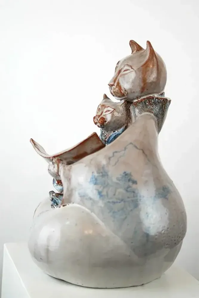 Pièces uniques - L'histoire du soir - SABMULLER CERAMICS