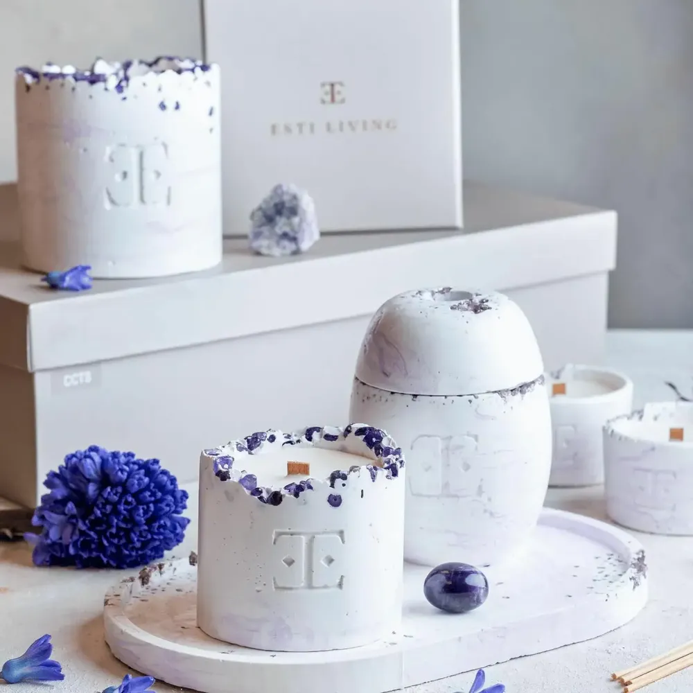 Diffuseurs de parfums - Lavender - Ensemble de diffuseurs Reed - ESTI LIVING