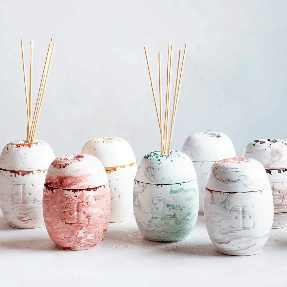 Scent diffusers - Mocha Dreams - Reed Diffuser Set - ESTI LIVING