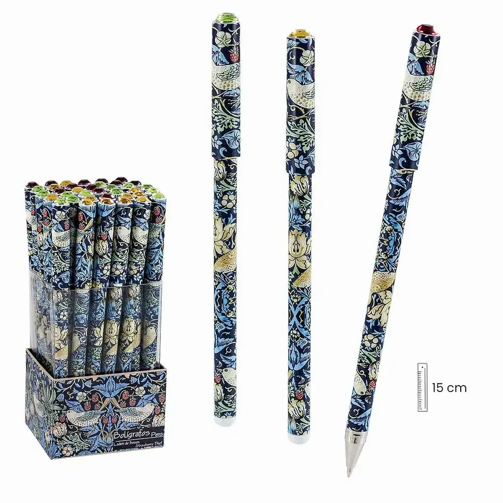 Stationery - Pen "Strawberry Thief" - JAVIER SA
