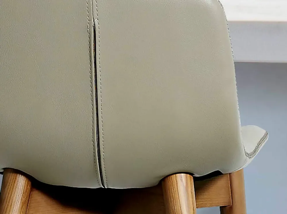 Stools - Upholstered leatherette stool - ANGEL CERDÁ