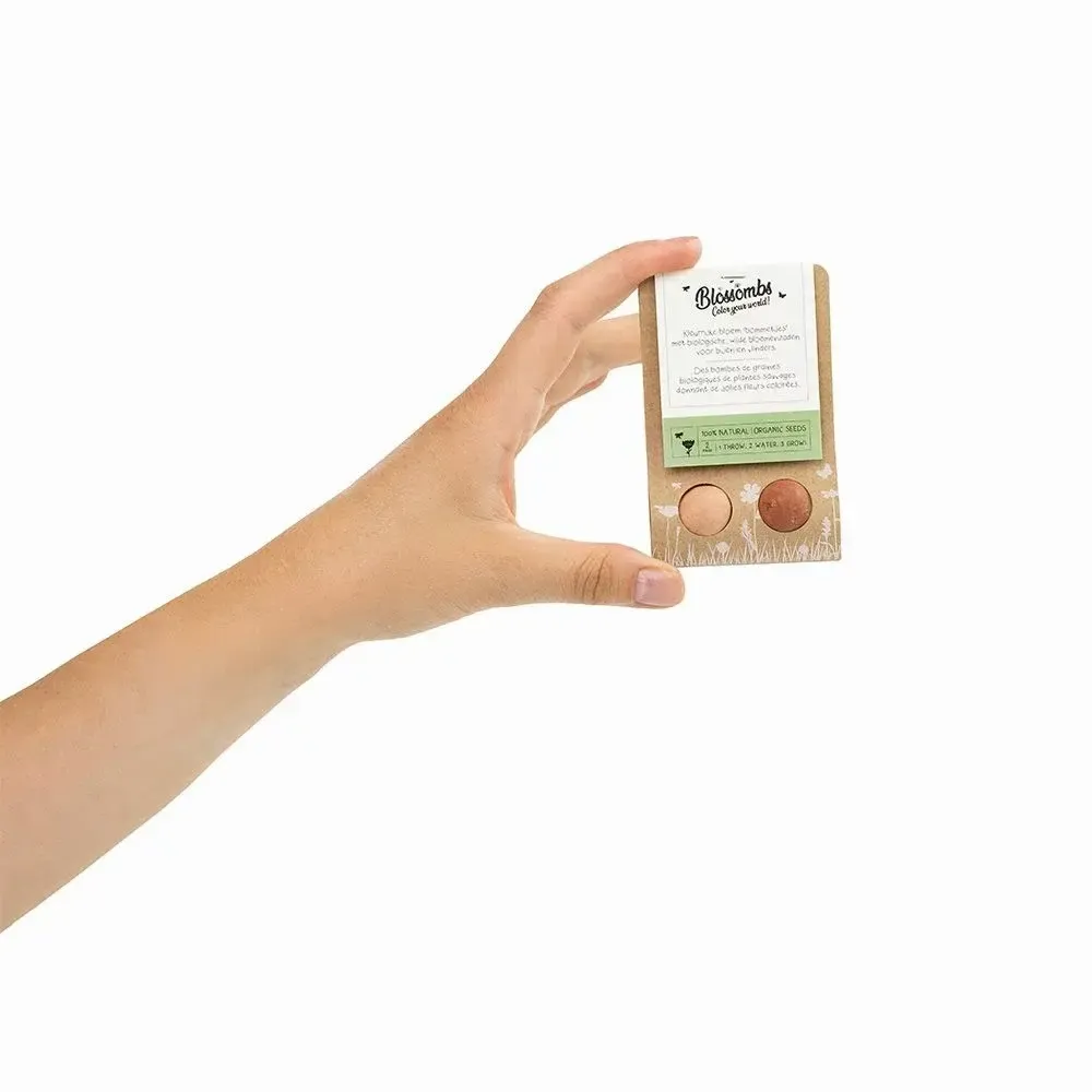 Gifts - Give-Away with 2 Blossombs Seed Bombs - BLOSSOMBS
