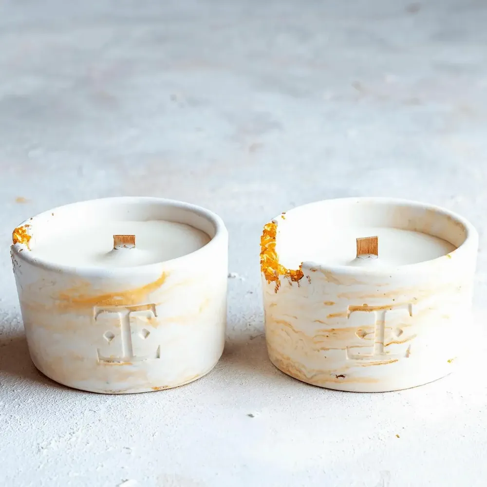 Bougies - Fresh Bloom - Set Midi de 2 Bougies - ESTI LIVING