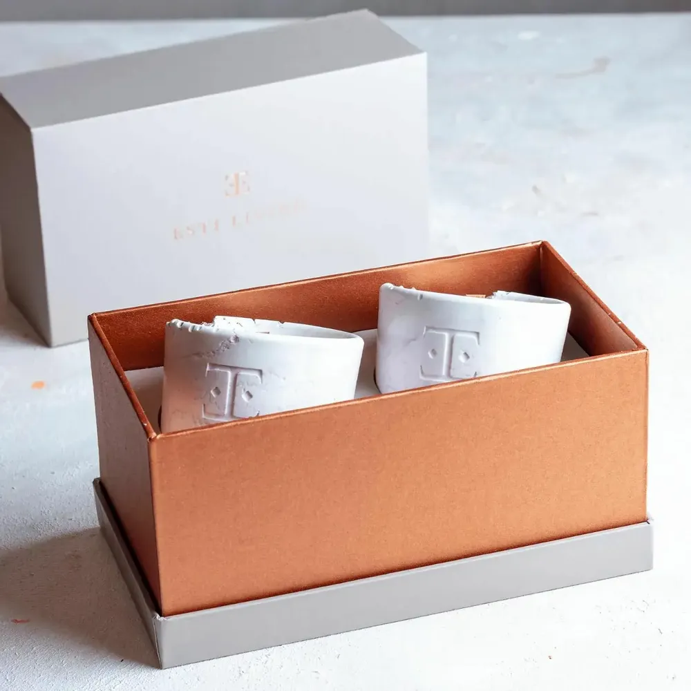 Bougies - Lavande - Set Midi de 2 Bougies - ESTI LIVING