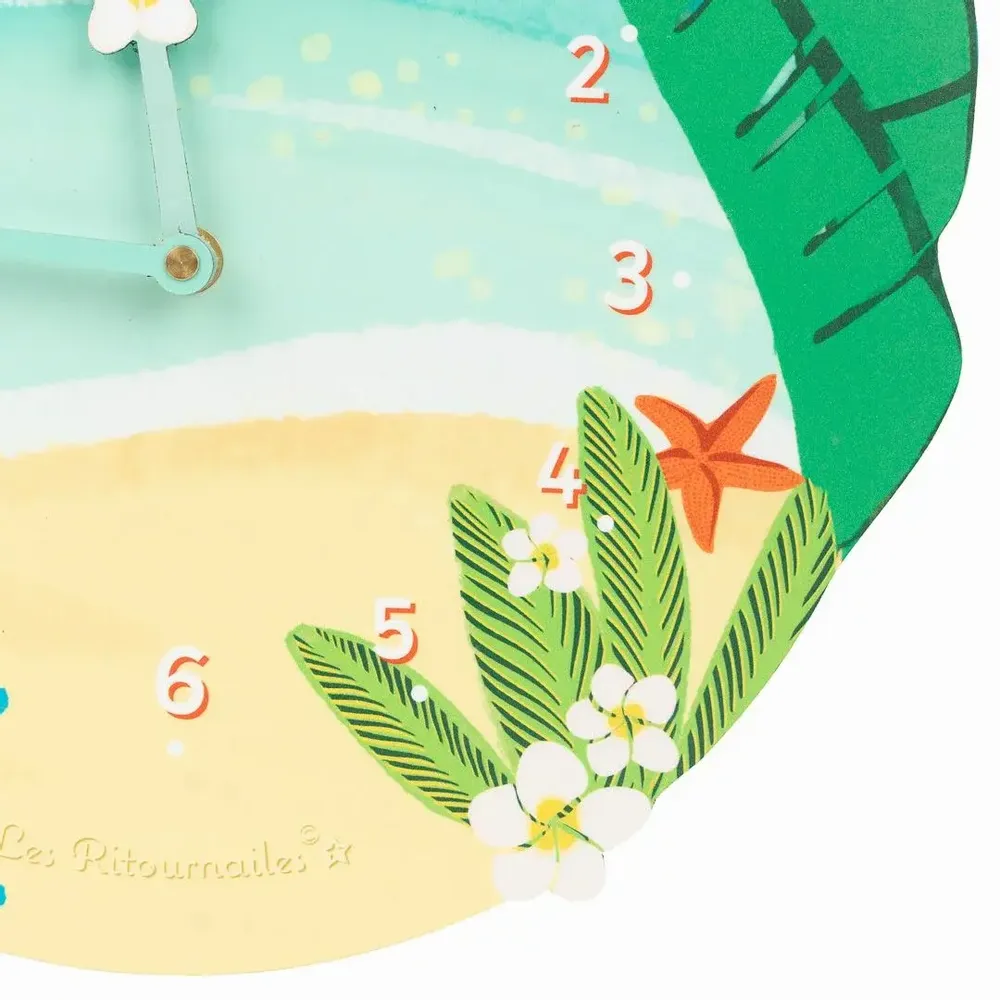 Horloges - Horloge temps Perroquet Coco - LES RITOURNAILES