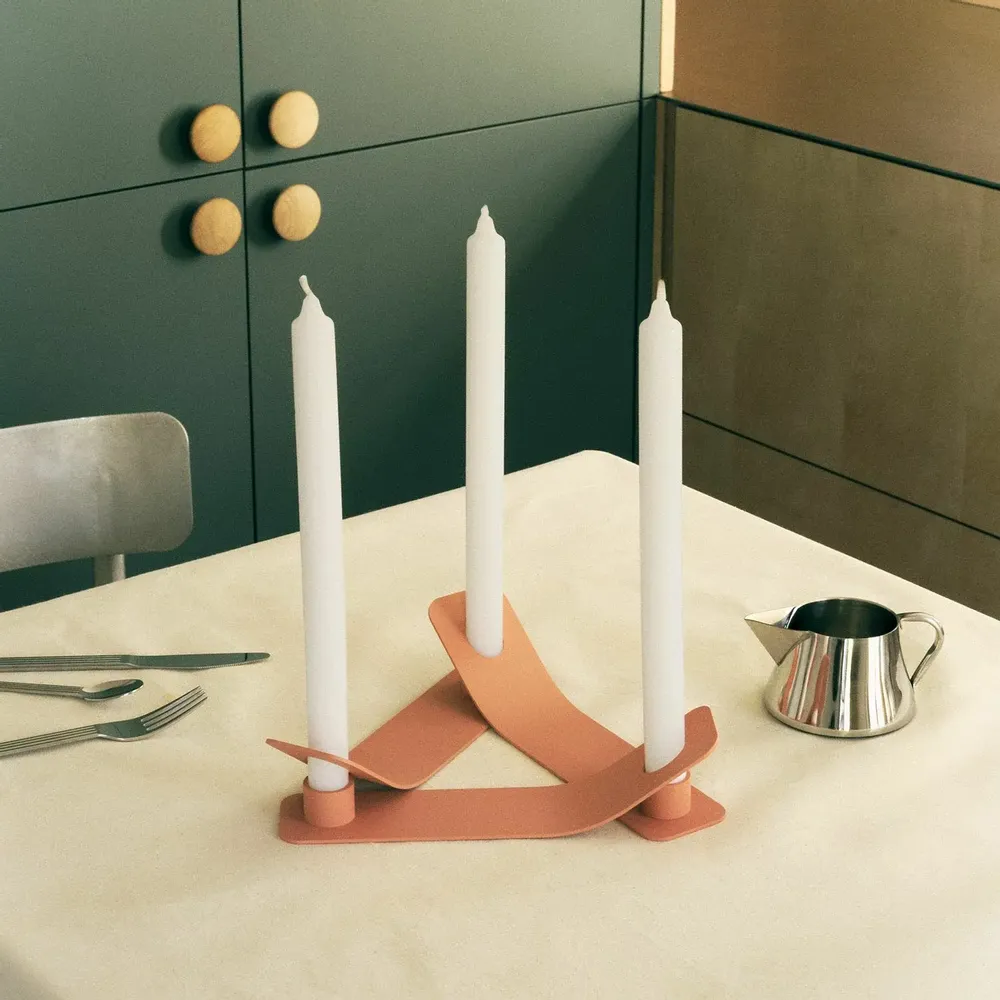 Candlesticks and candle holders - Wave - Candleholder - PUZZ'LE DESIGN STUDIO