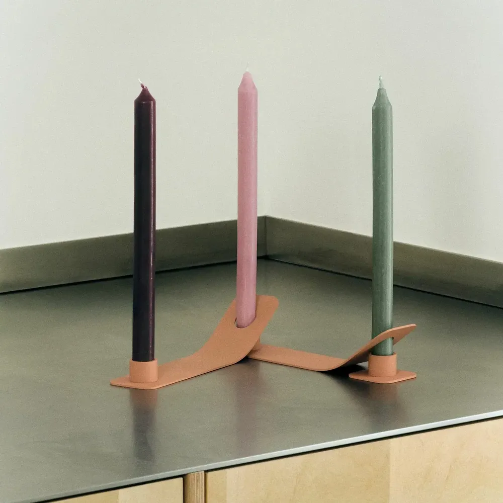 Candlesticks and candle holders - Wave - Candleholder - PUZZ'LE DESIGN STUDIO