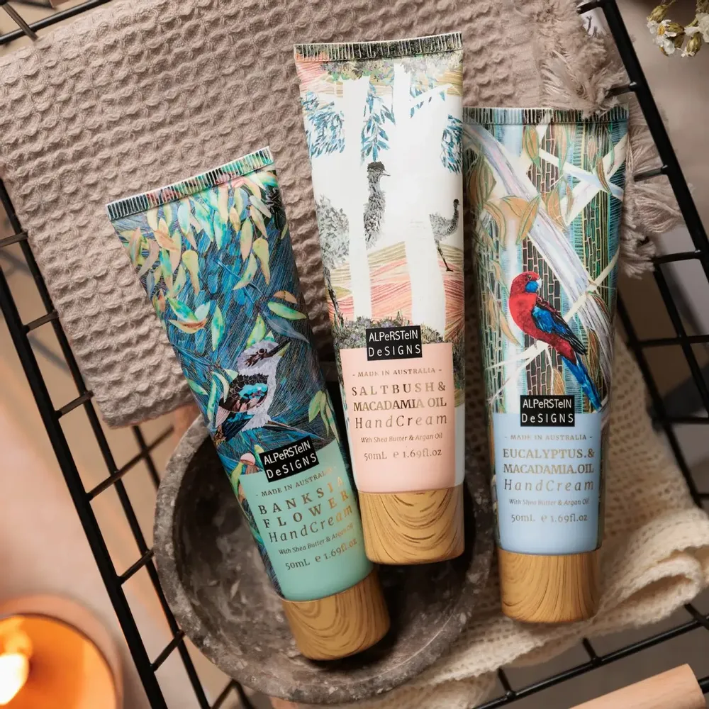 Cosmétiques - Crèmes pour les mains fabriquées en Australie - ALPERSTEIN DESIGNS