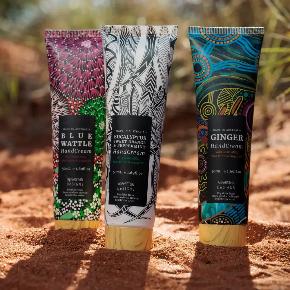 Cosmétiques - Crèmes pour les mains fabriquées en Australie - ALPERSTEIN DESIGNS