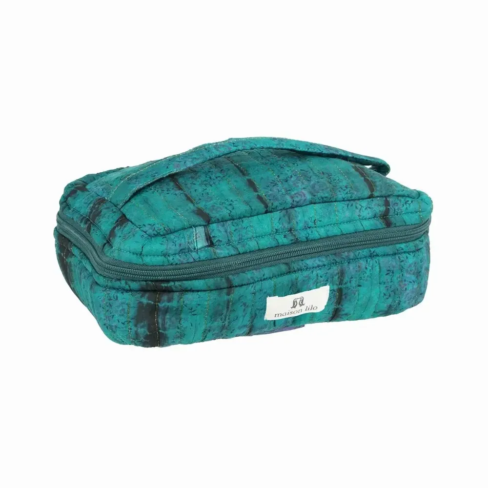 Pochettes - Trousses de toilette et vanity en soie upcyclés - MAISON LILO