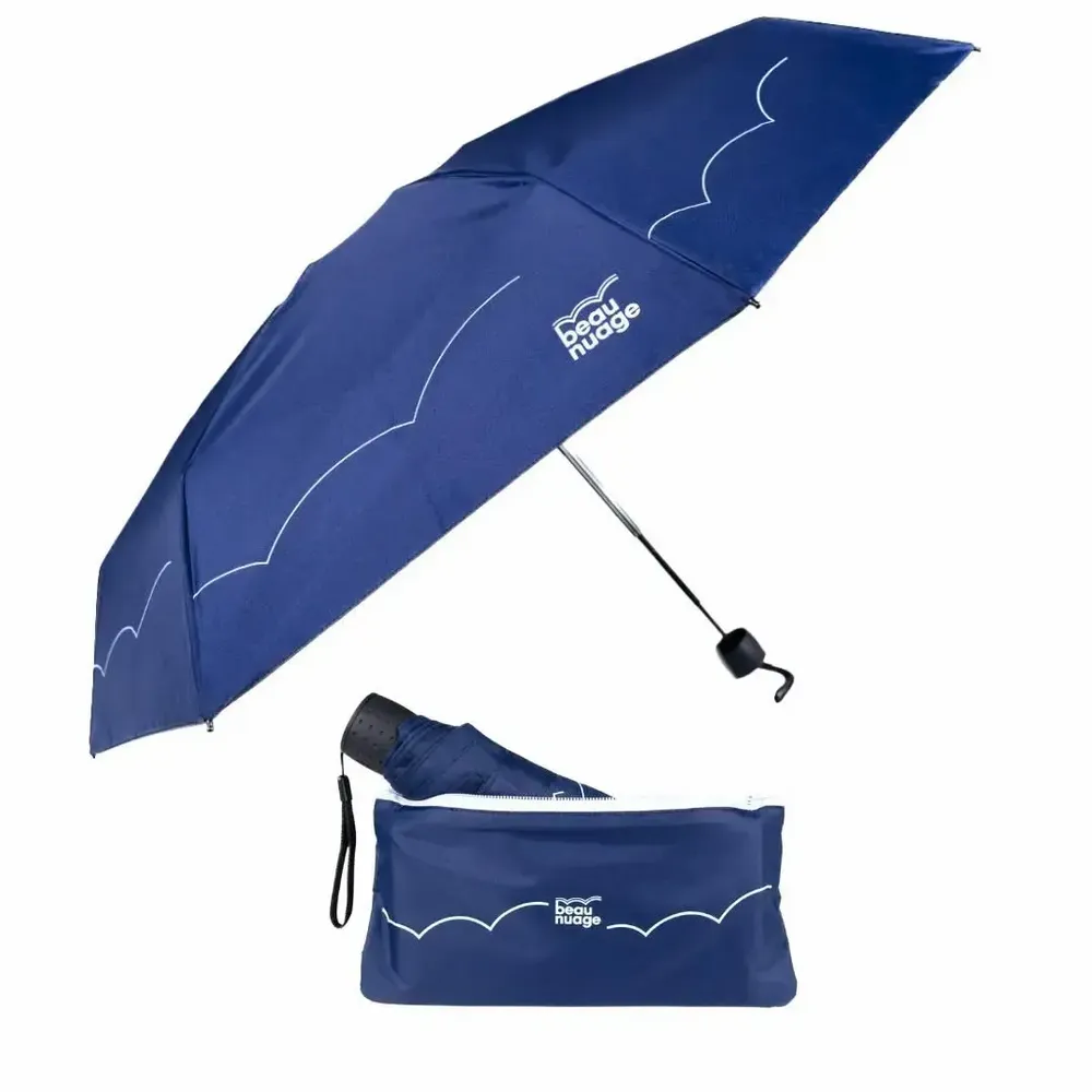 Petite maroquinerie - Le Mini, parapluie éco-responsable et sa housse absorbante brevetée - BEAU NUAGE