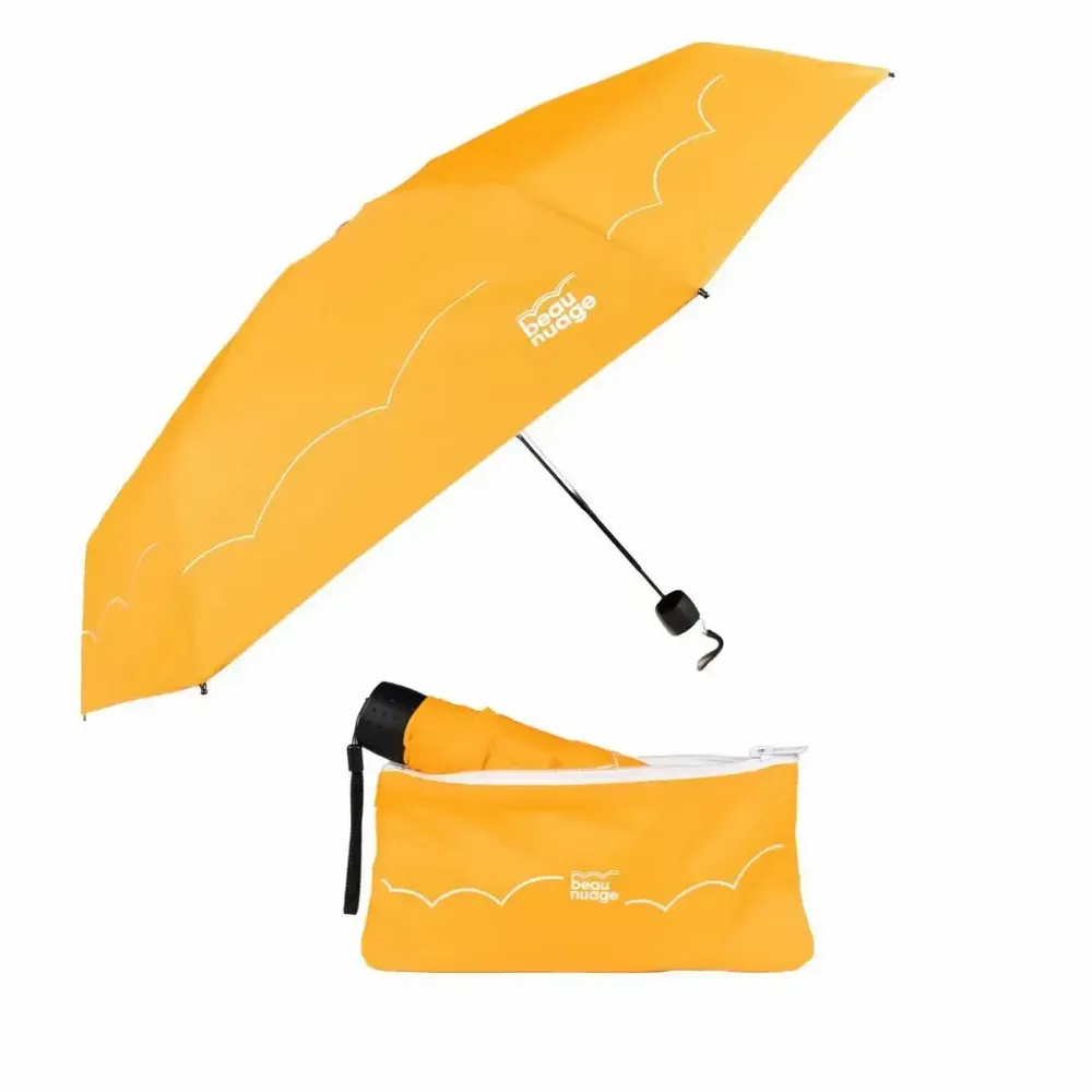Petite maroquinerie - Le Mini, parapluie éco-responsable et sa housse absorbante brevetée - BEAU NUAGE