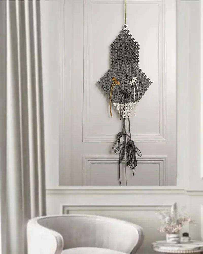 Outdoor decorative accessories - Mobile Masks THE KNOT • wall decor - SARAH ALOISI PARIS