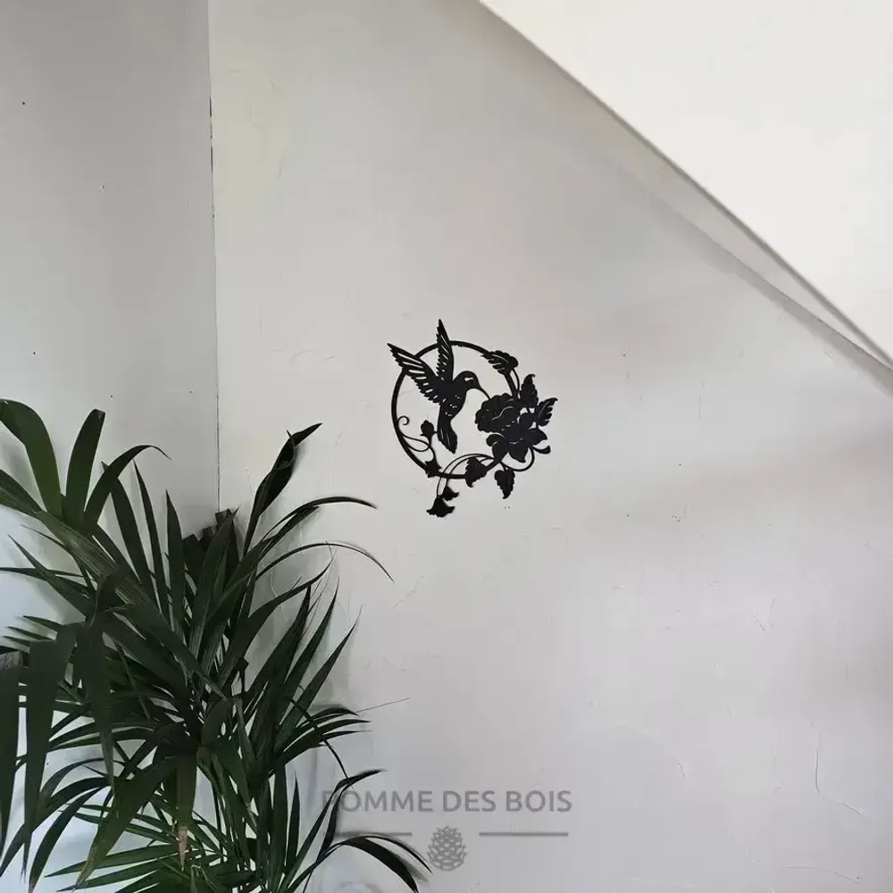 Tableaux - Tableau - Colibri Fleuri - POMME DES BOIS