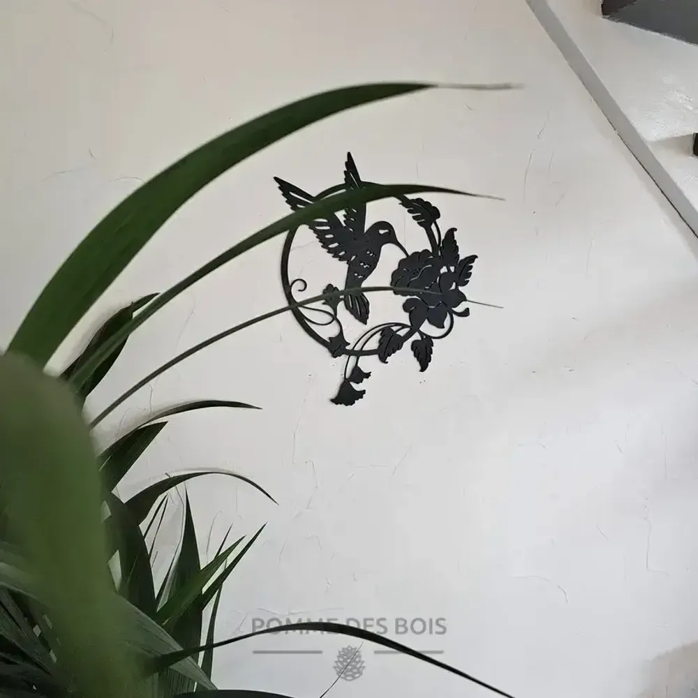 Tableaux - Tableau - Colibri Fleuri - POMME DES BOIS