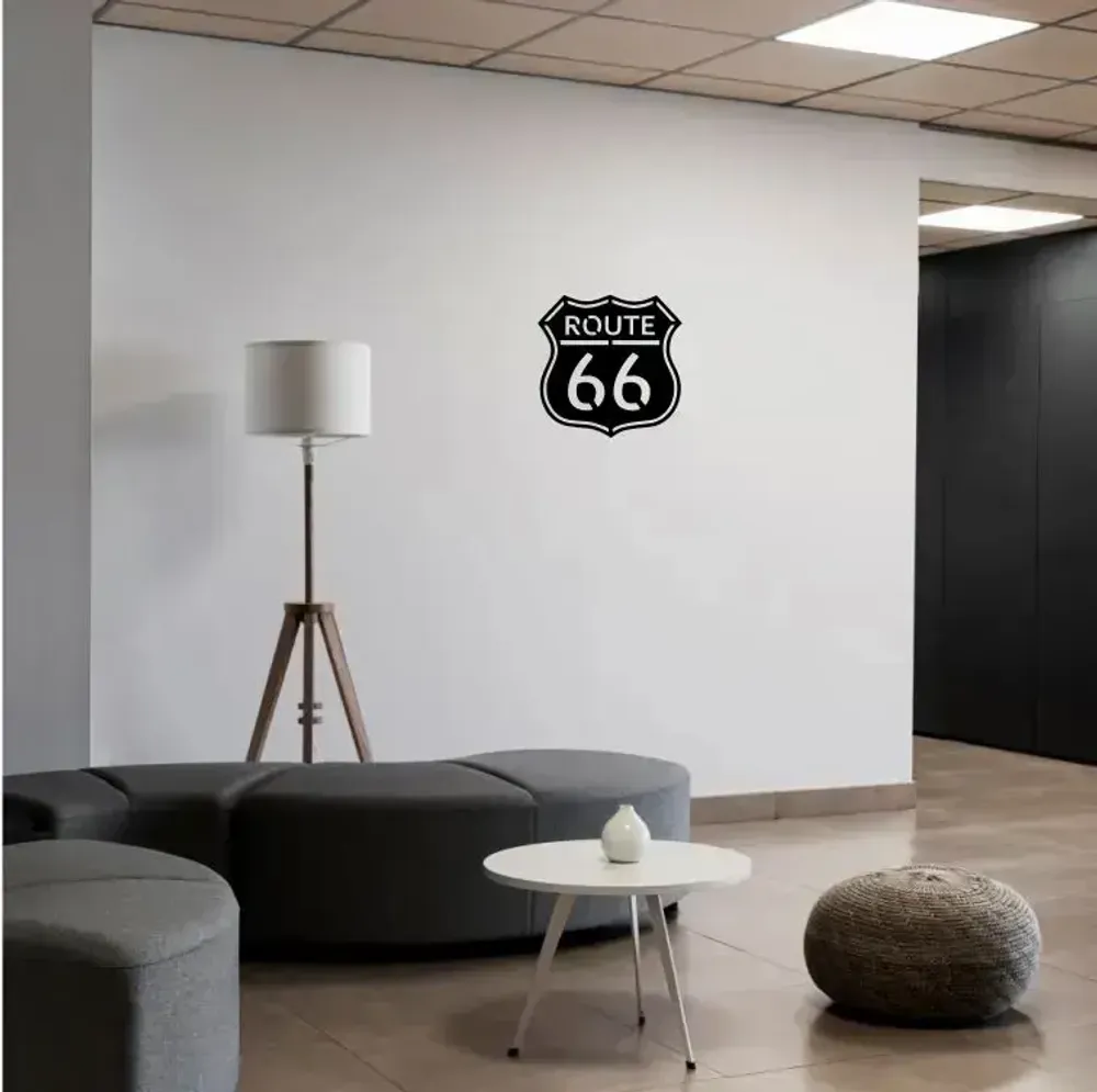 Paintings - Painting - Route 66 - POMME DES BOIS