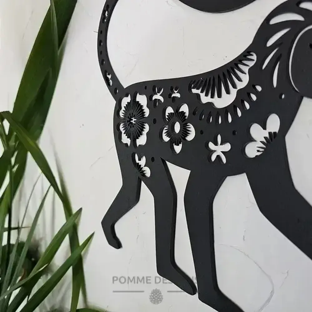 Paintings - Painting - Flower Monkey - POMME DES BOIS