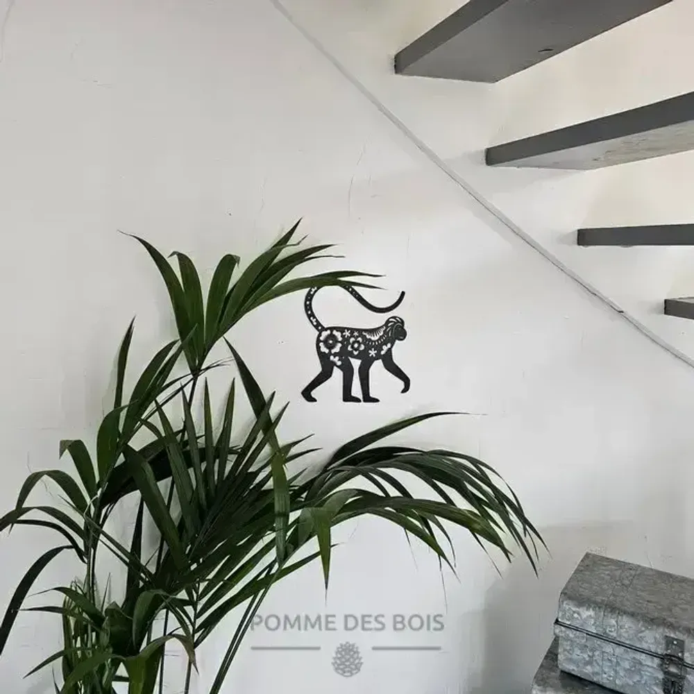 Paintings - Painting - Flower Monkey - POMME DES BOIS
