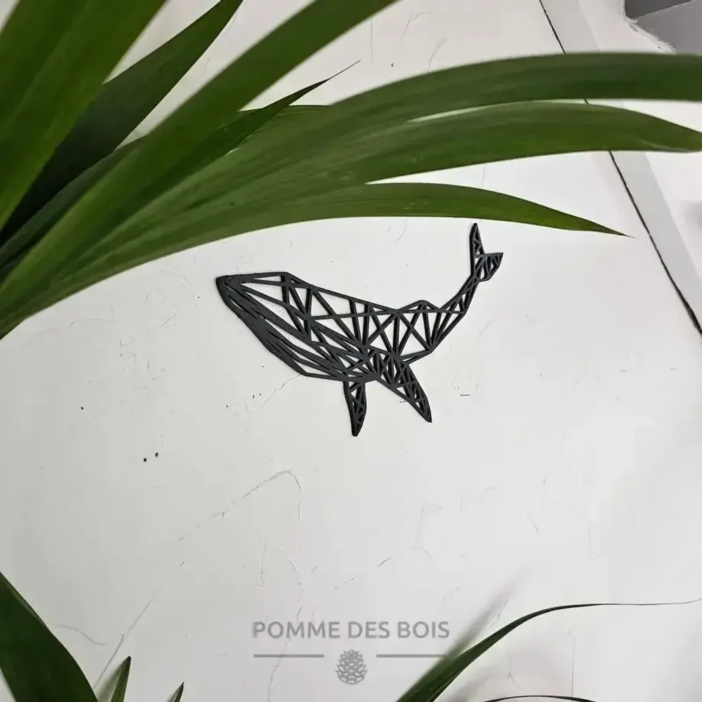Tableaux - Tableau - Baleine - POMME DES BOIS