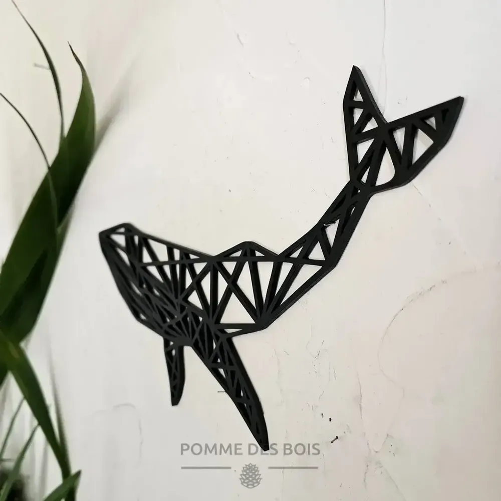 Tableaux - Tableau - Baleine - POMME DES BOIS