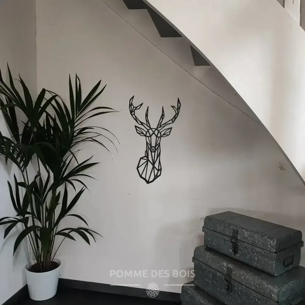 Tableaux - Tableau - Cerf - POMME DES BOIS