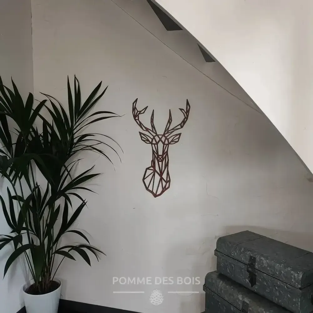 Tableaux - Tableau - Cerf - POMME DES BOIS