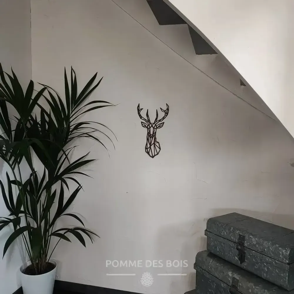 Tableaux - Tableau - Cerf - POMME DES BOIS