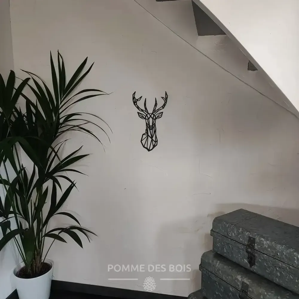 Tableaux - Tableau - Cerf - POMME DES BOIS