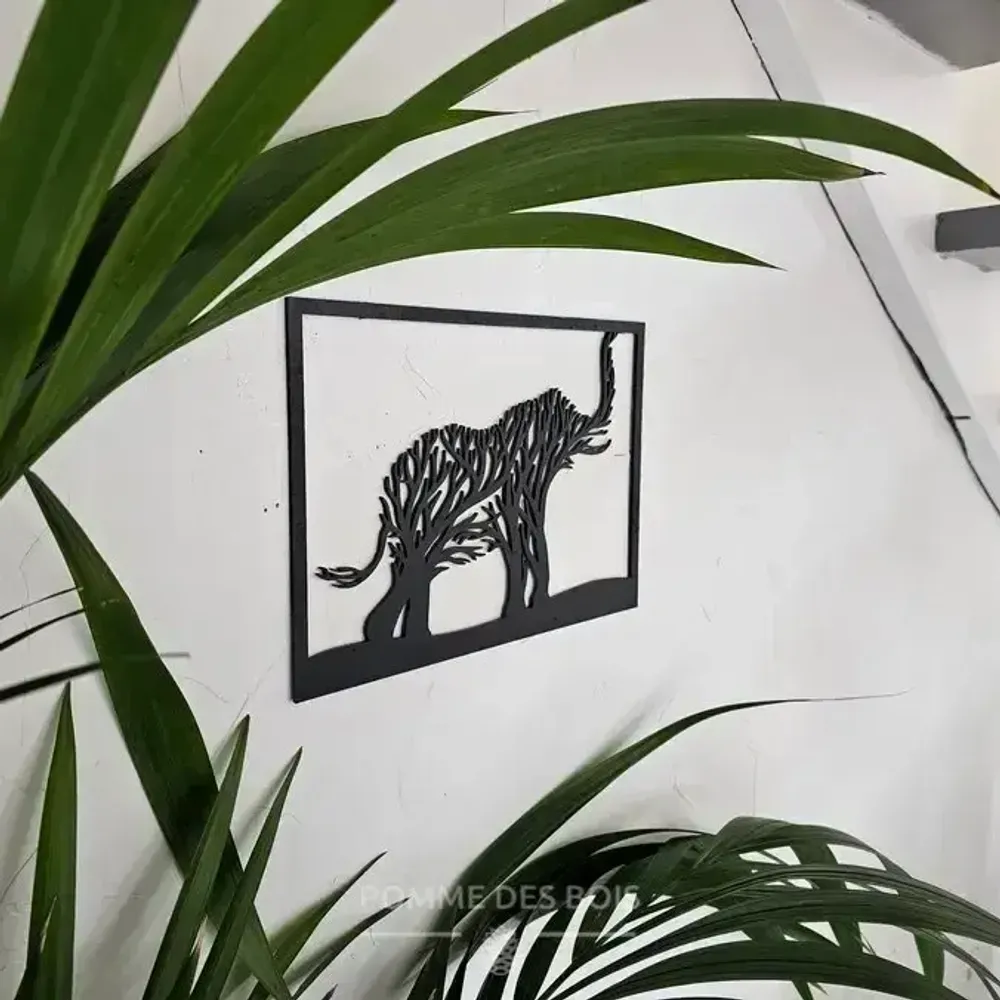 Tableaux - Tableau - Éléphant Arbre - POMME DES BOIS