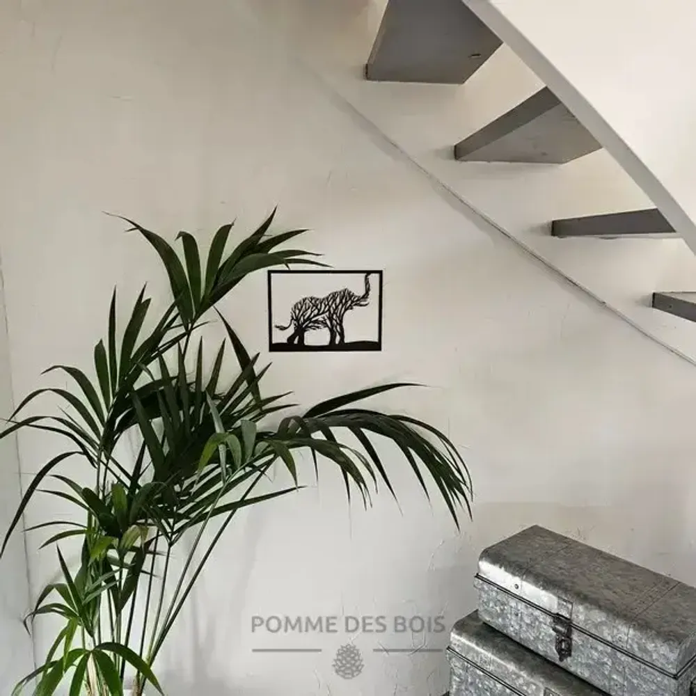 Tableaux - Tableau - Éléphant Arbre - POMME DES BOIS