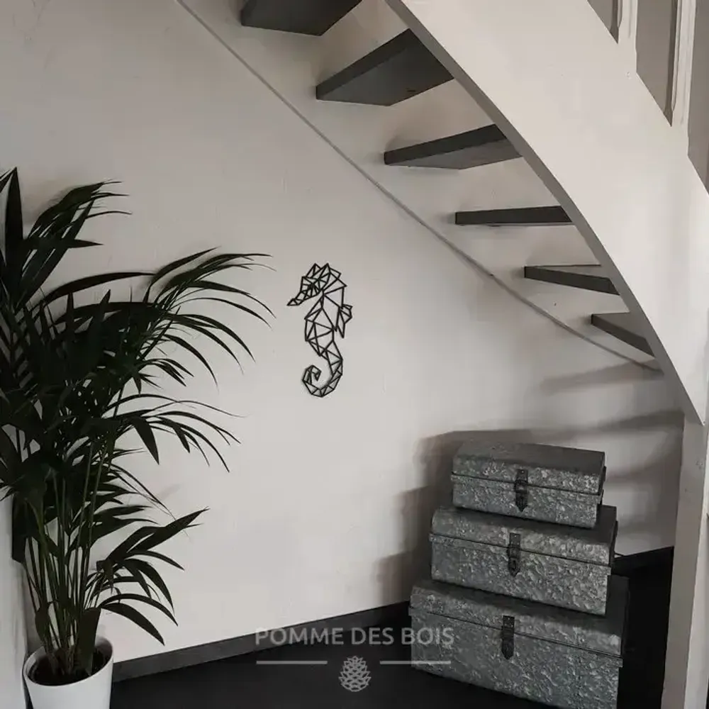 Paintings - Painting - Seahorse - POMME DES BOIS