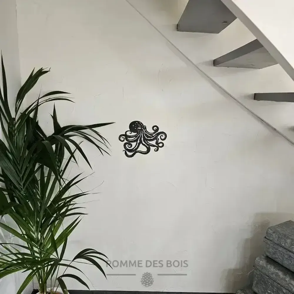 Tableaux - Tableau - Pieuvre - POMME DES BOIS