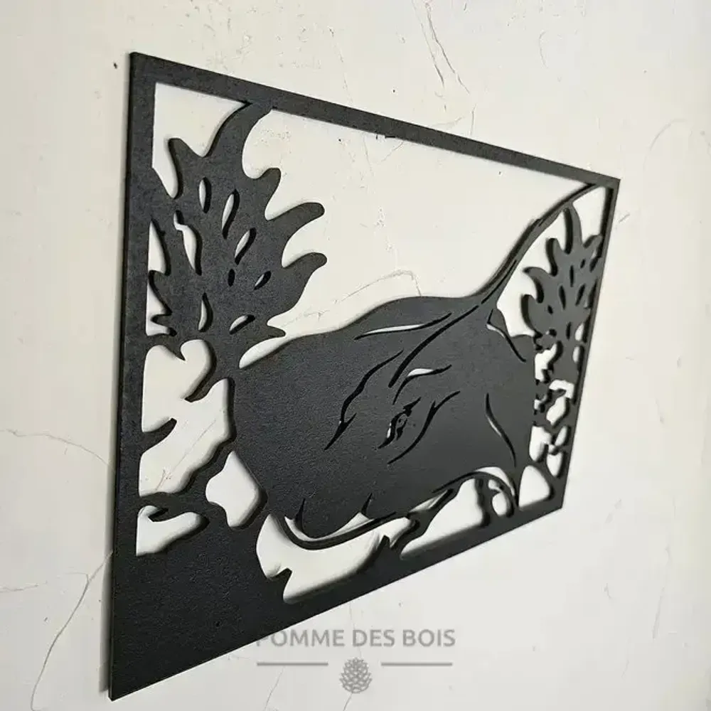 Tableaux - Tableau - Raie Manta Cadre - POMME DES BOIS