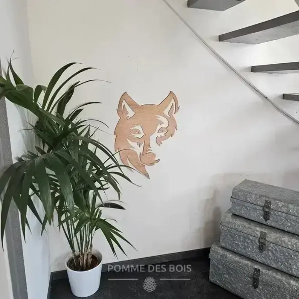 Tableaux - Tableau - Tête de Loup - POMME DES BOIS