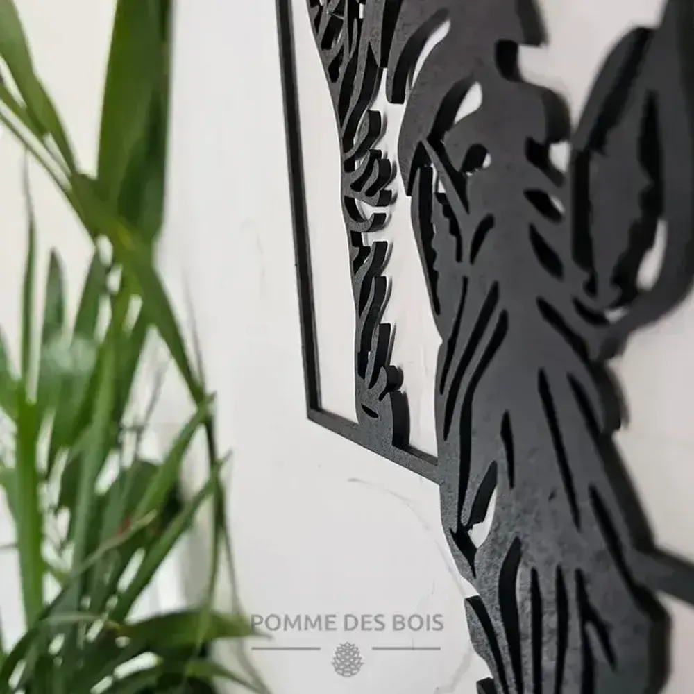 Paintings - Painting - Zebra Frame - POMME DES BOIS