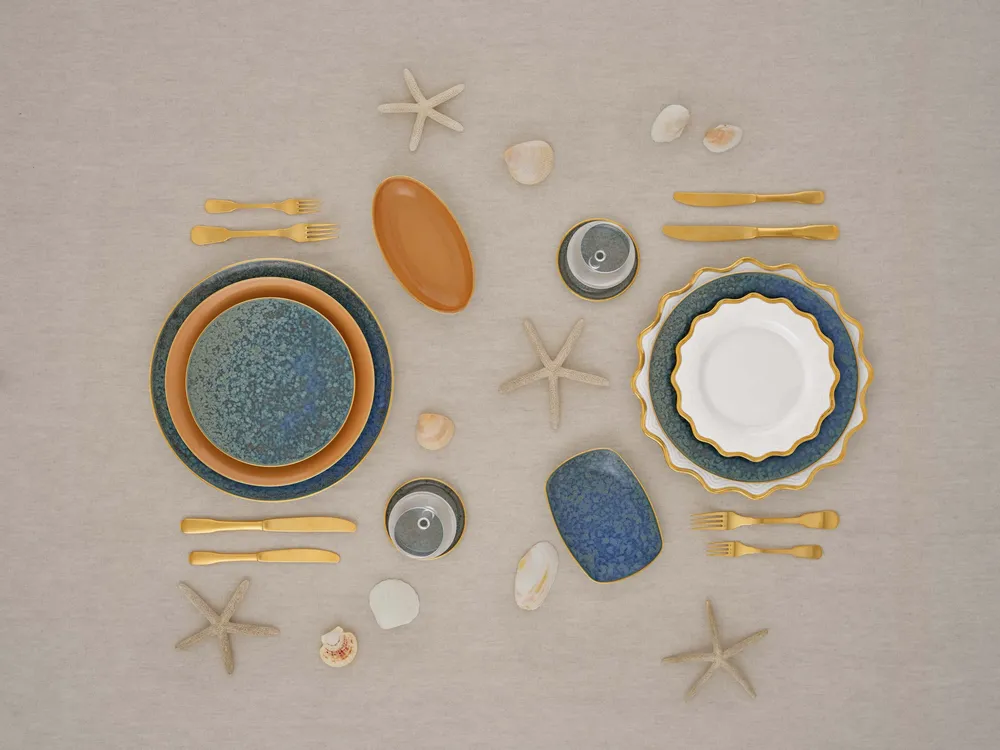 Kitchen utensils - Corallyn porcelain plates - PORCEL