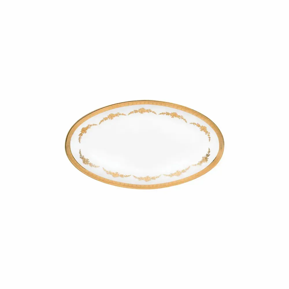 Formal plates - Imperio Gold porcelain plates - PORCEL