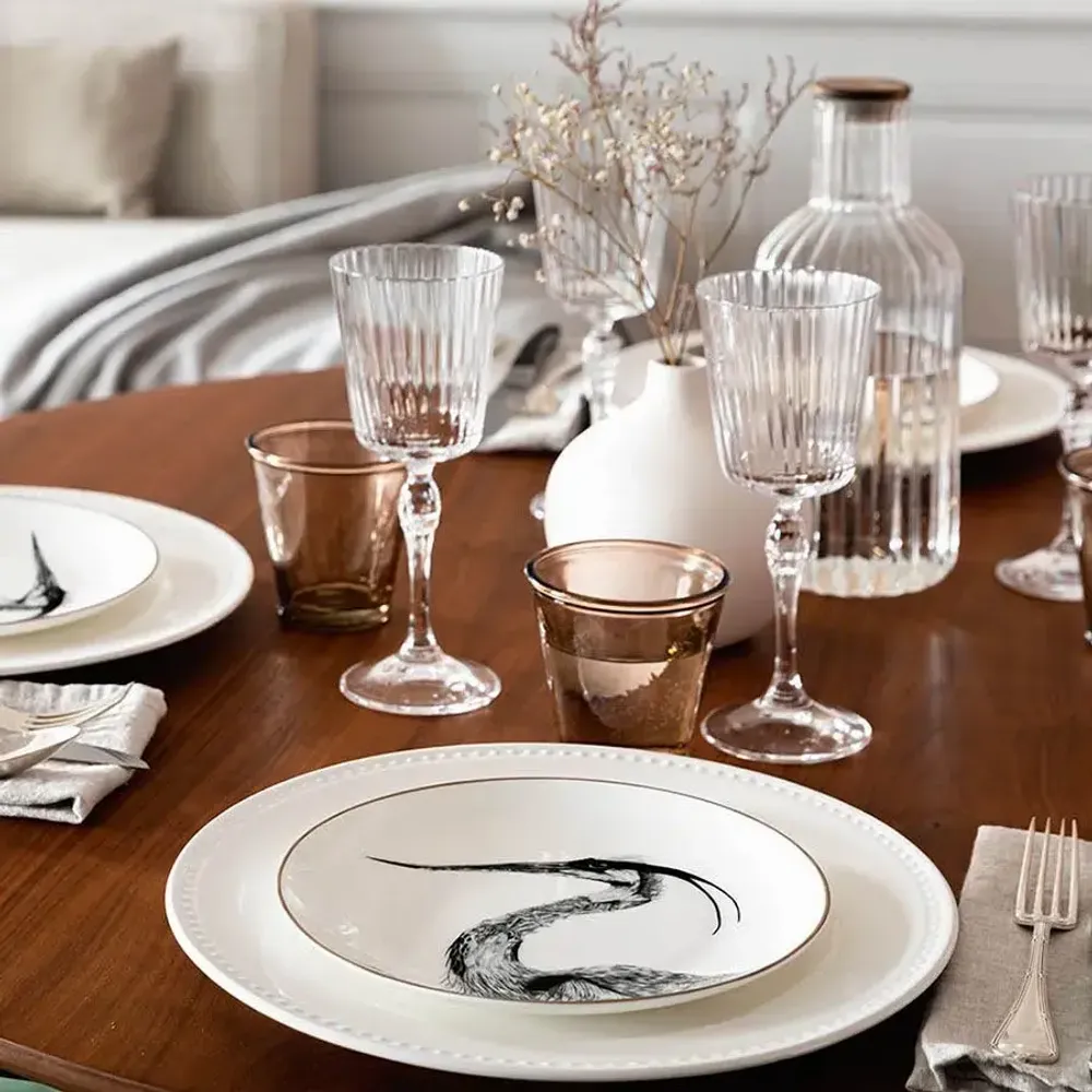 Assiettes de réception - Coffret 2 assiettes porcelaine x ARDIF - UNSTANDART