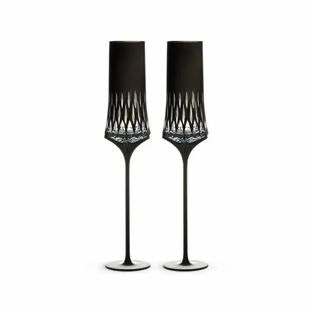 Verres - Flûtes à champagne en cristal – Collection LOVE Aphrodite - MU16