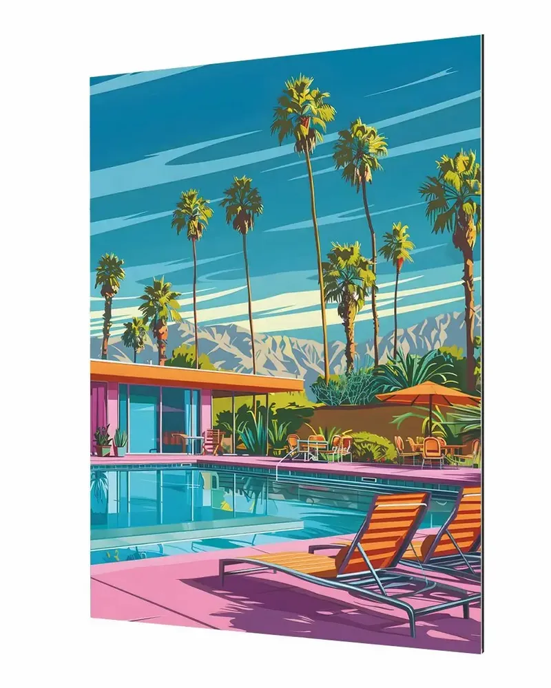 Poster - Dream Villas Collection - BLUE SHAKER