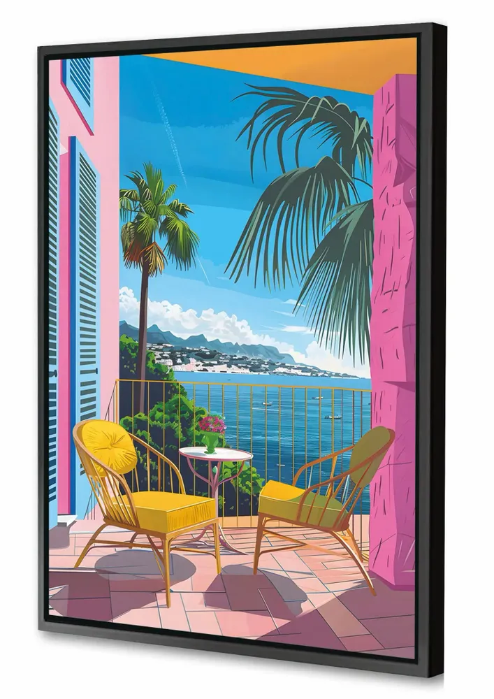 Poster - Dream Villas Collection - BLUE SHAKER