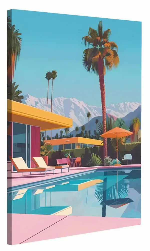 Poster - Dream Villas Collection - BLUE SHAKER