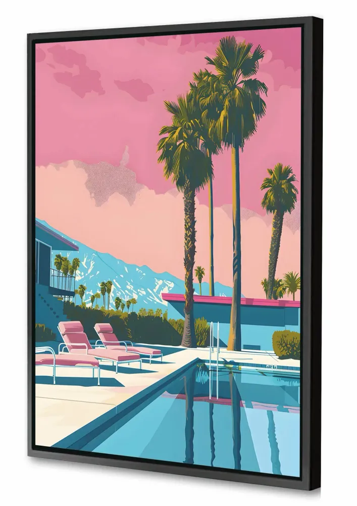 Poster - Dream Villas Collection - BLUE SHAKER