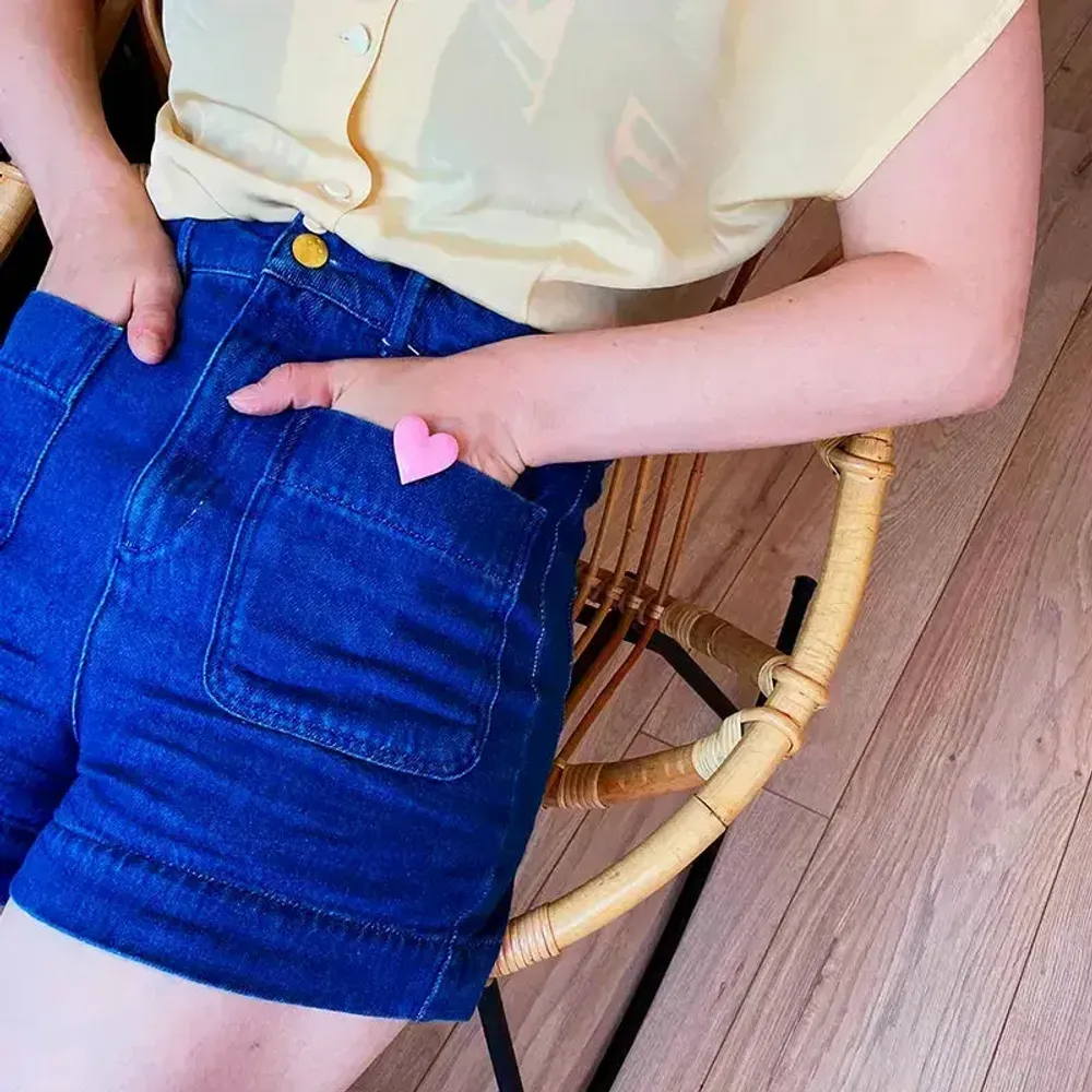 Jewelry - CLAP brooch jewel - CLOEUR ROSE - CLAP PARIS