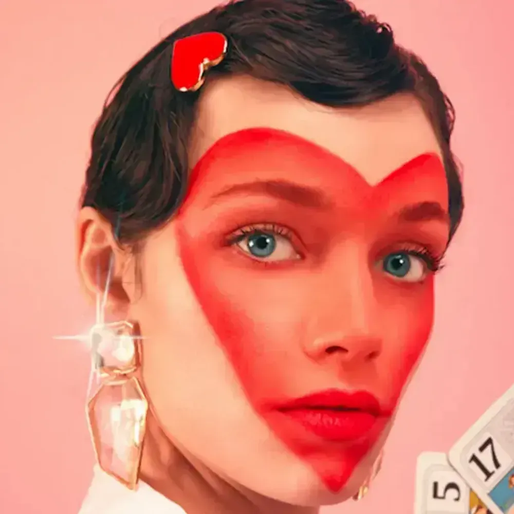 Jewelry - CLAP brooch jewel - CLOEUR RED - CLAP PARIS