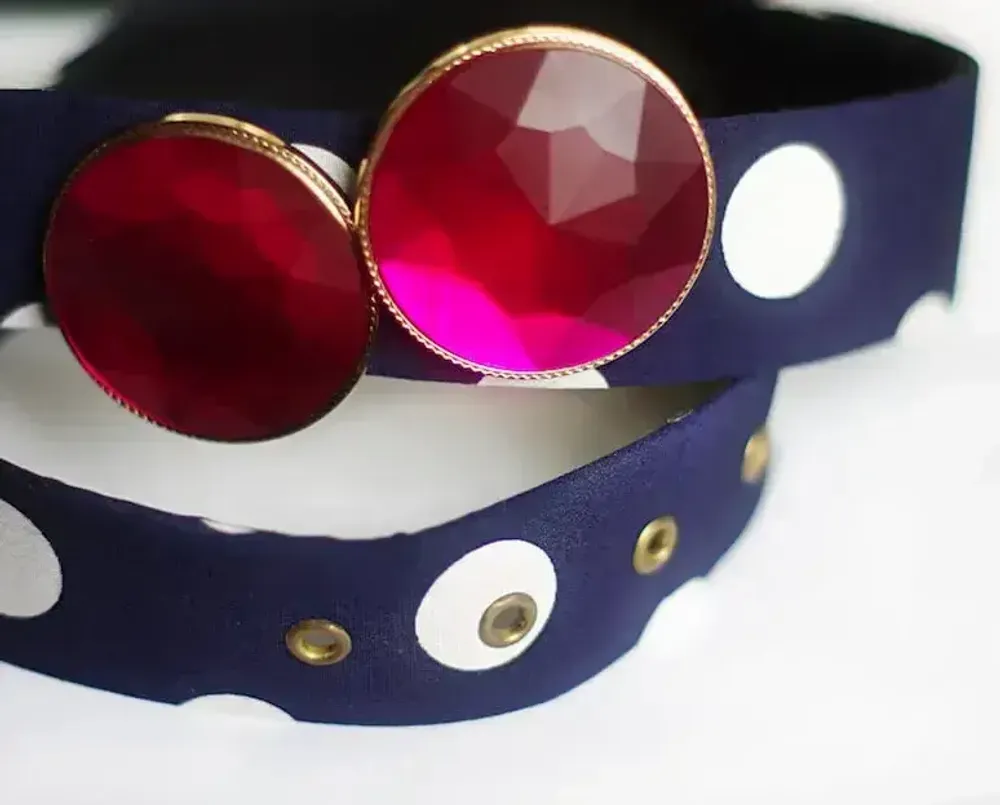 Jewelry - CLAP brooch jewel - HATCH PINK GARNET - CLAP PARIS