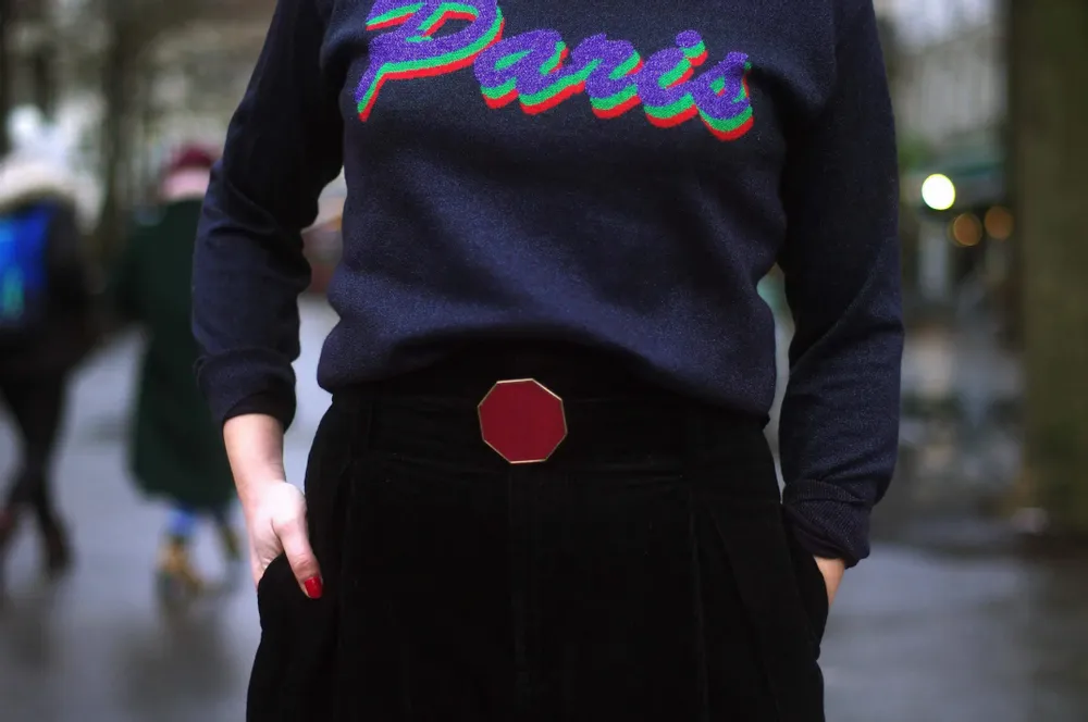 Jewelry - CLAP brooch jewel - MEMPHIS GARNET - CLAP PARIS