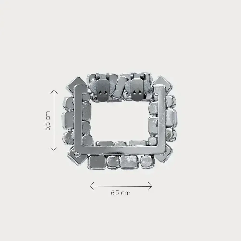 Bijoux - bijou broche CLAP - SQUARE - CLAP PARIS